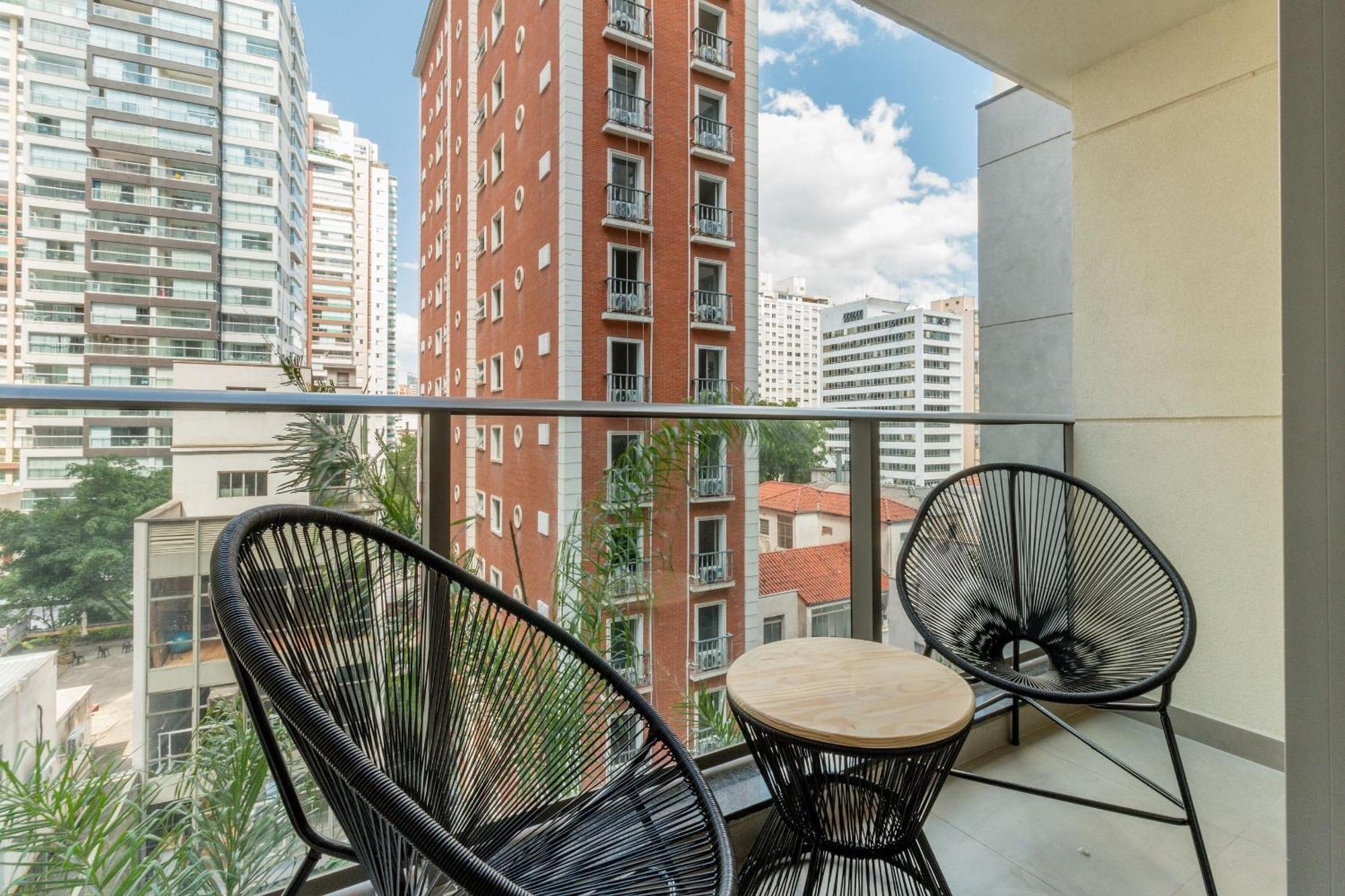 Belint Bela Cintra: A 5 Minutos Da Paulista Com Piscina No Rooftop Сан-Пауло Экстерьер фото