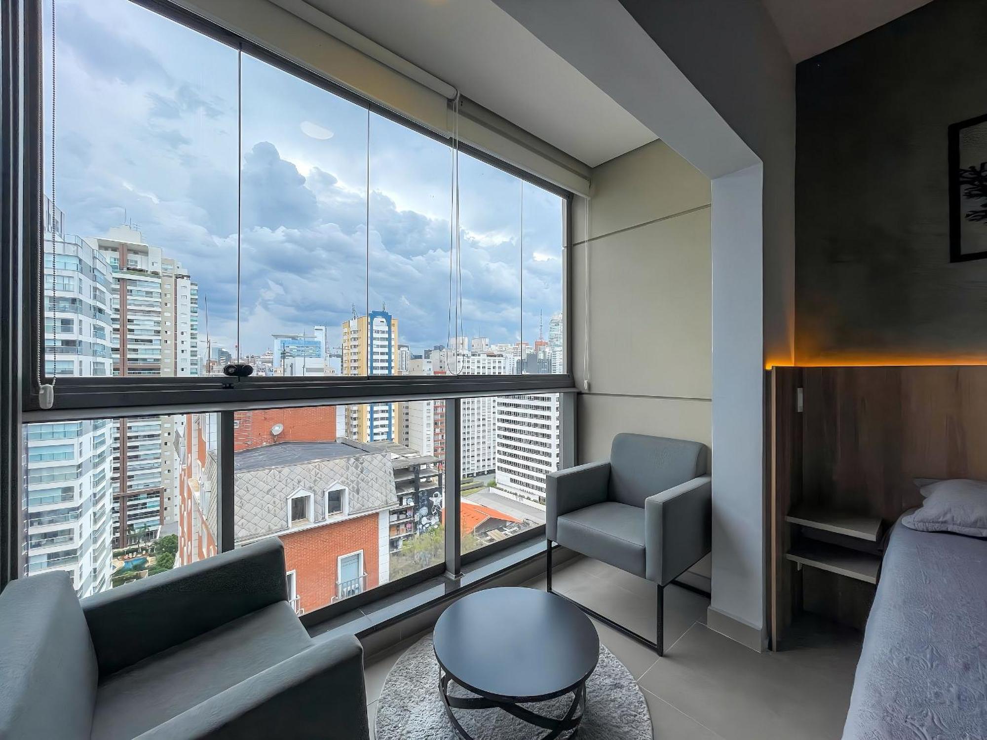Belint Bela Cintra: A 5 Minutos Da Paulista Com Piscina No Rooftop Сан-Пауло Экстерьер фото